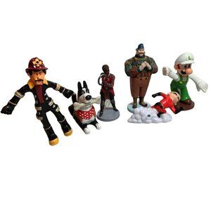 Assorted Disney & McDonald’s Happy Meal Toys  Figurines Action Heroes & More